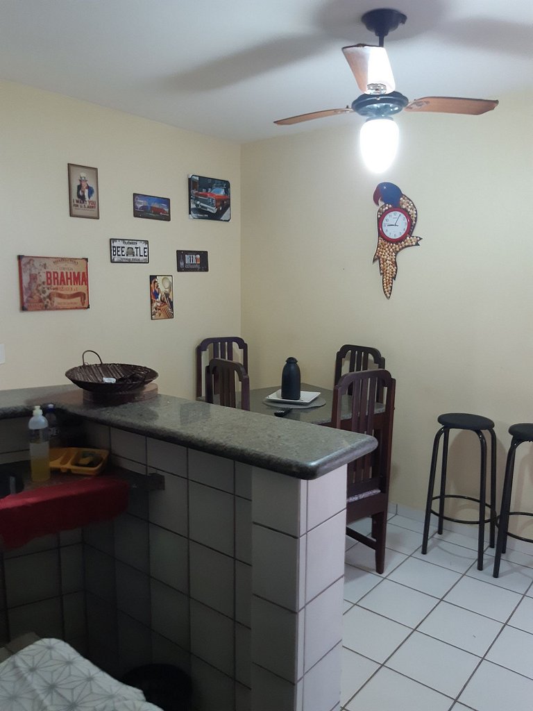 Apart Completo a 400 mts Praia Taperapuan